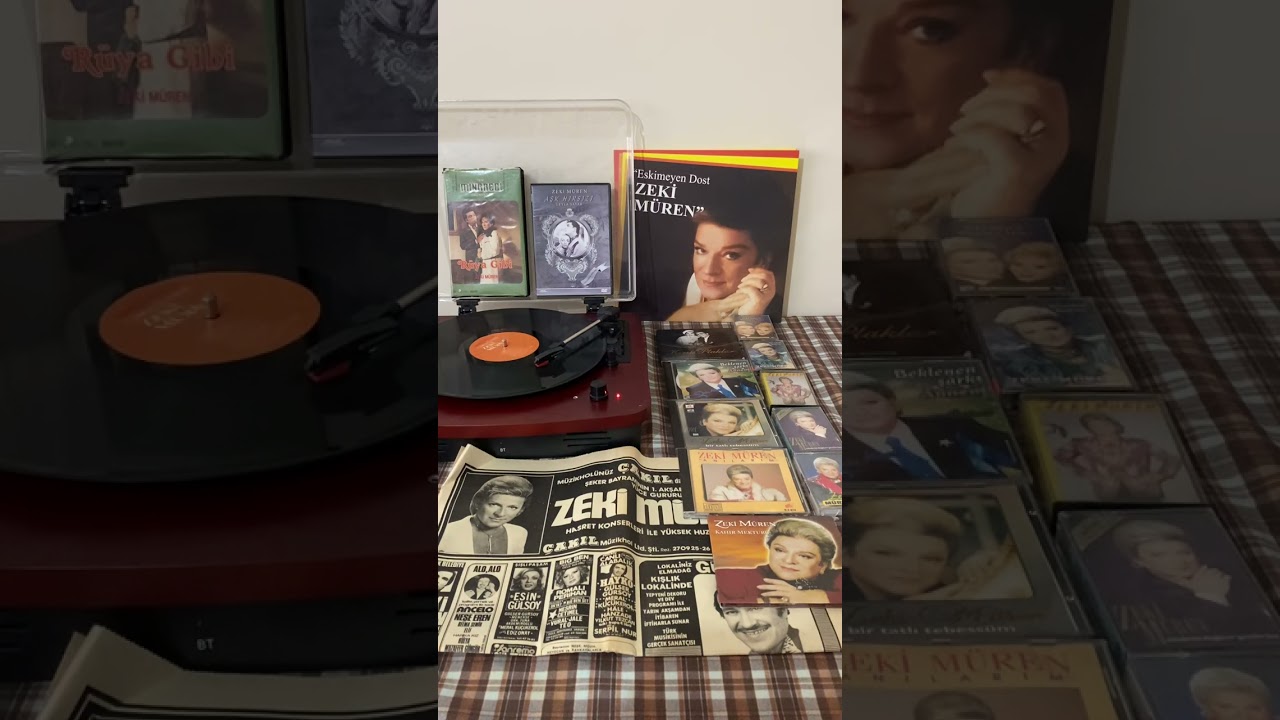 Zeki m&uuml;ren-Şimdi uzaklardasın 33L&uuml;k plak