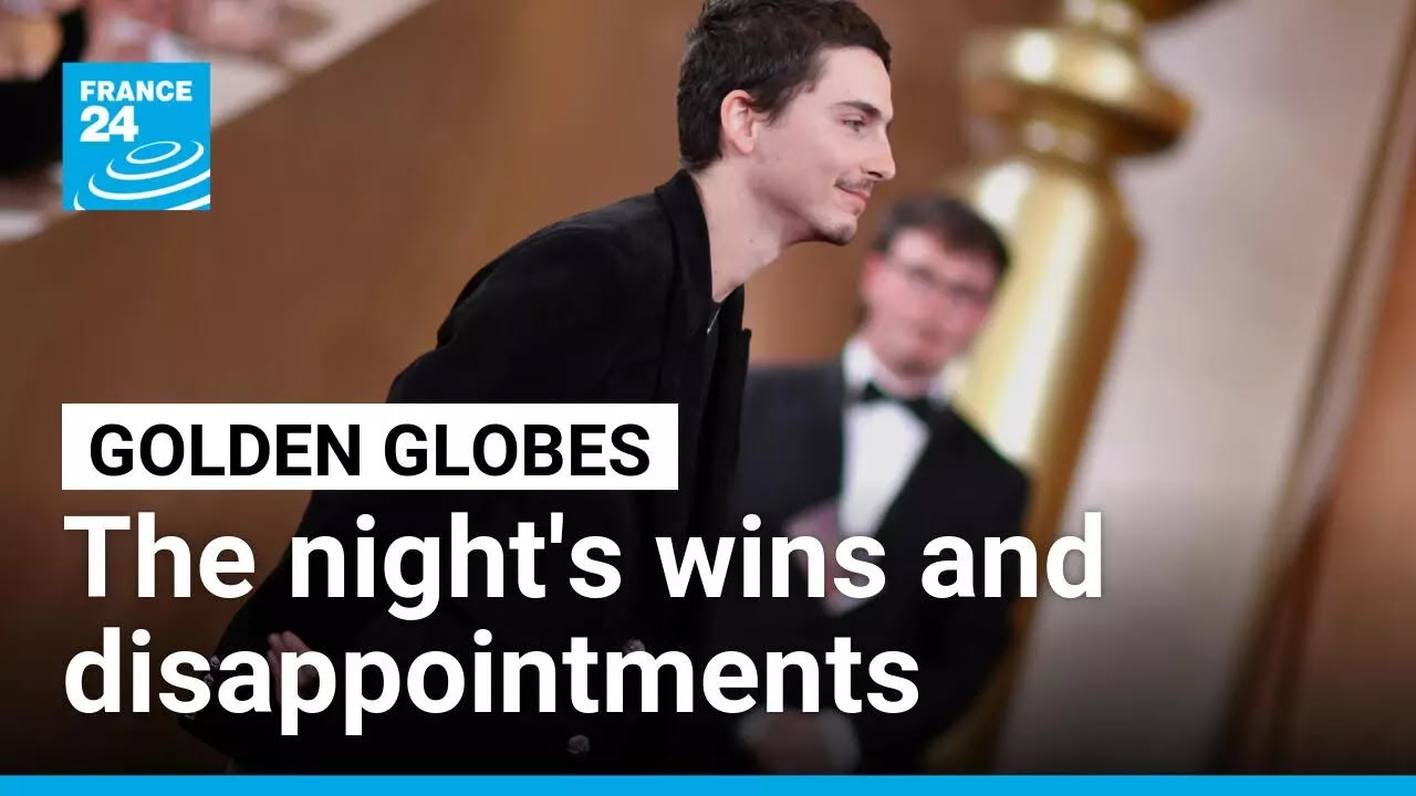 Chalamet wins best actor at Golden Globes as awards season kicks off &bull; FRANCE 24 English