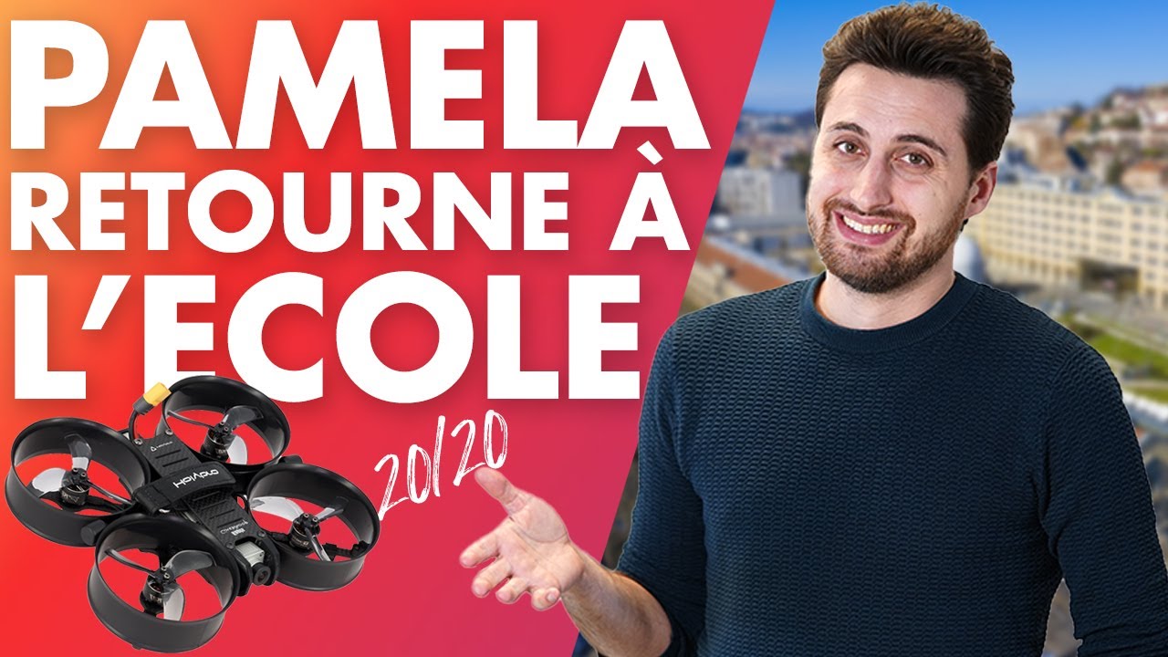 Piloter un DRONE FPV dans une ECOLE: On filme à l'Emlyon business school campus Saint Etienne