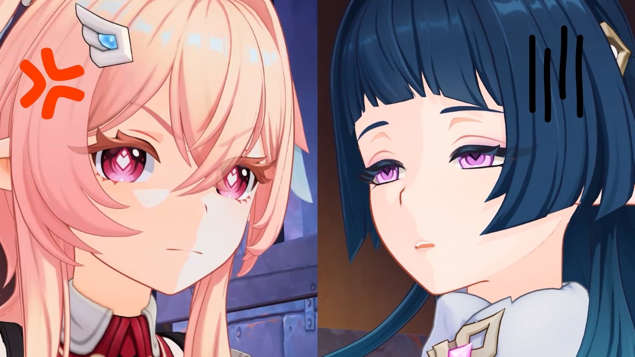 Linnea and Celaeno finds out that they are Sisters... (Genshin 6.5 Cutscene)