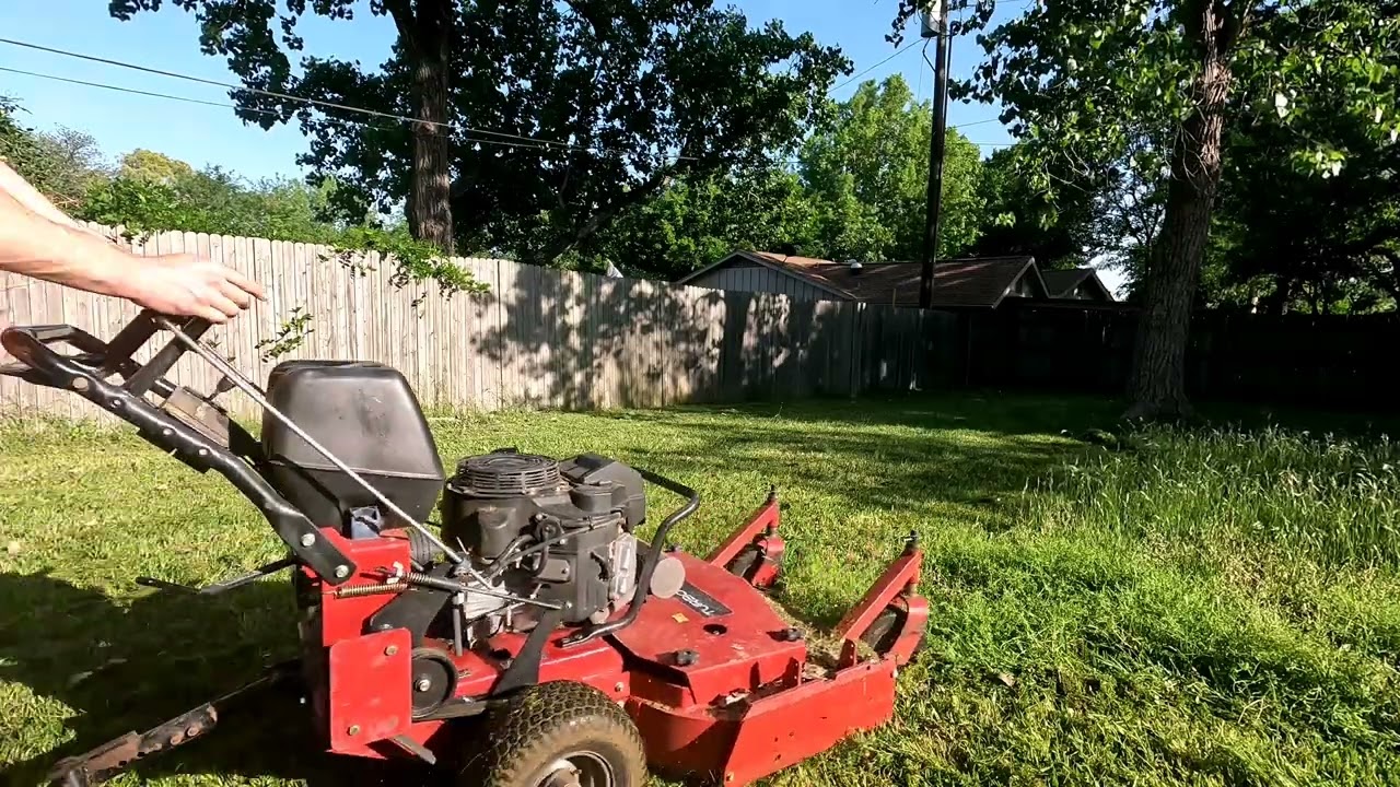 Toro 36 Turbo force VS thick grass