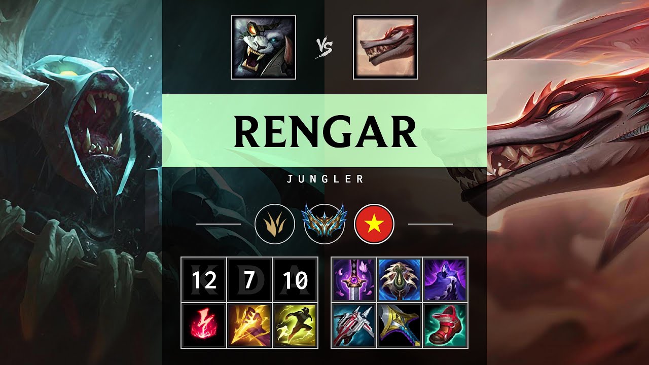 Rengar Jungle vs Naafiri - VN Challenger Patch 25.19