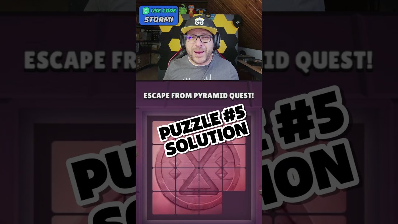 Решение 5-й головоломки в событии &laquo;Побег из пирамиды&raquo; в Brawl Stars #escapepyramidquest #brawlstars