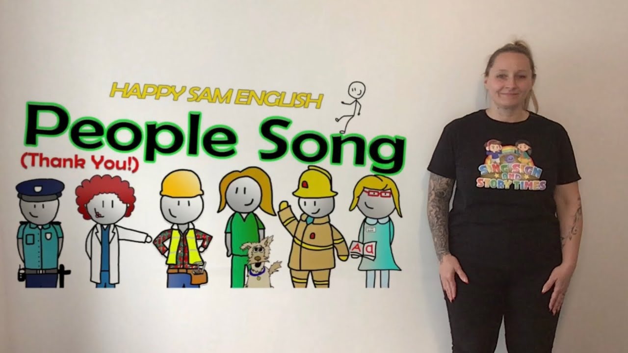People Song Thank You Using Signalong