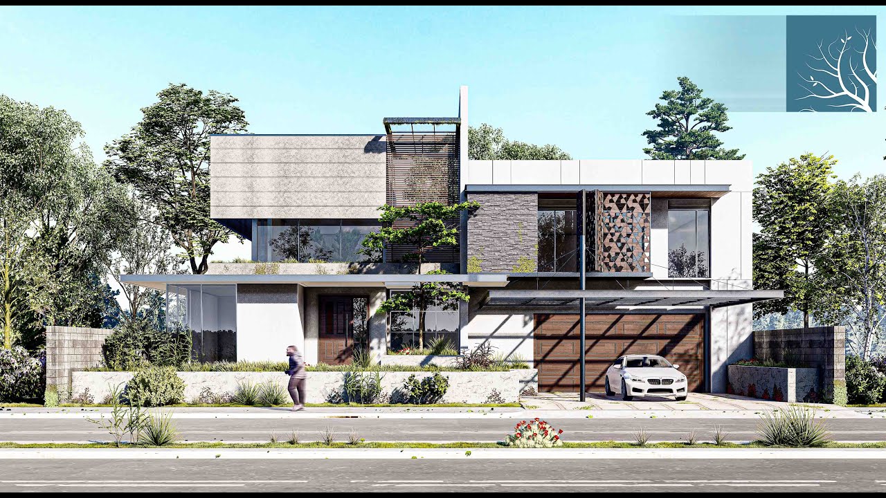Realistic Render Setting - Exterior Rendering Tutorial in Lumion12