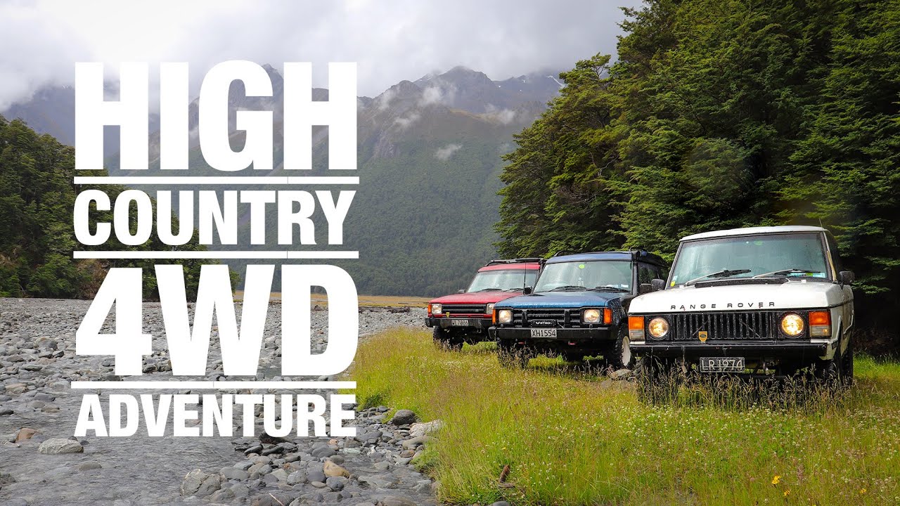V8 RANGE ROVER & Discos Take on the HOPKINS RIVER - New Zealand 4WD ADVENTURE!
