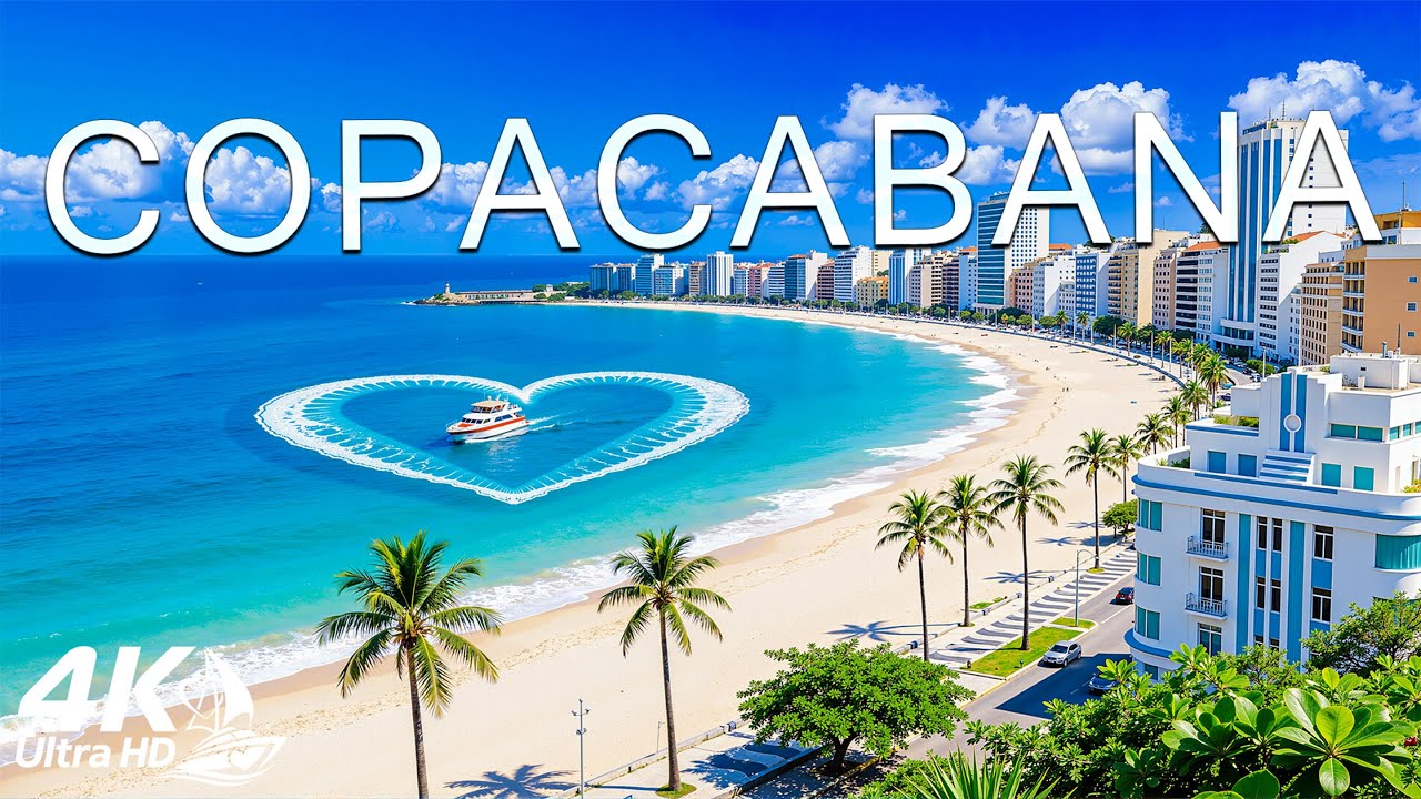 Copacabana 4K 🇧🇷 The Princess of the Sea: Rio de Janeiro | Vocal Deep House 2026