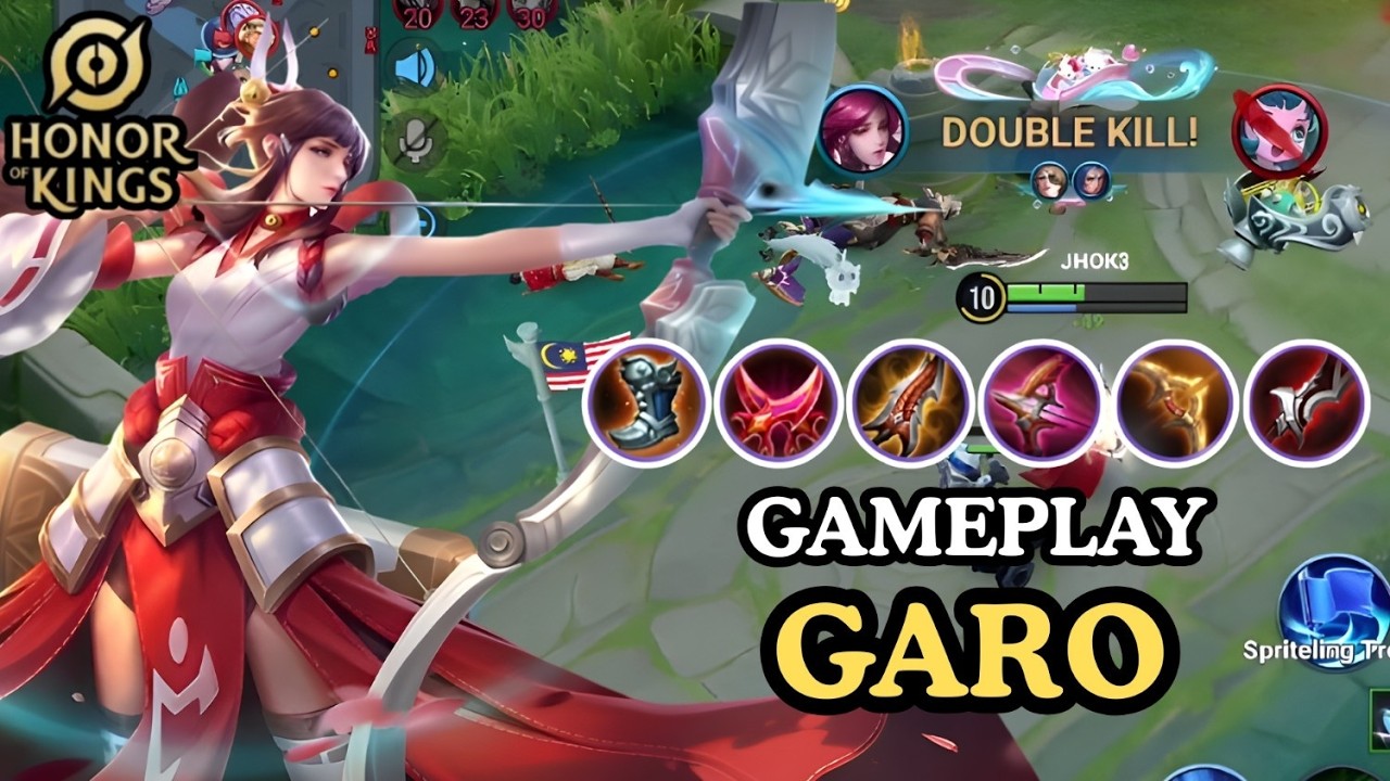 GARO S IS TOO OP! 🏹 Insane Long-Range Damage! | Honor of Kings