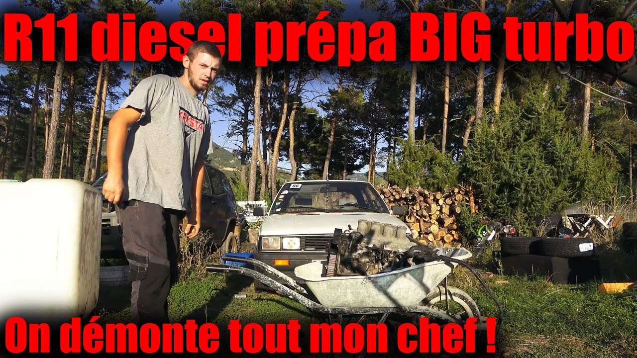 Une Renault 11 diesel avec un MAXI turbo ? L'arbre a came pour booster ton mazout pas cher mon pote