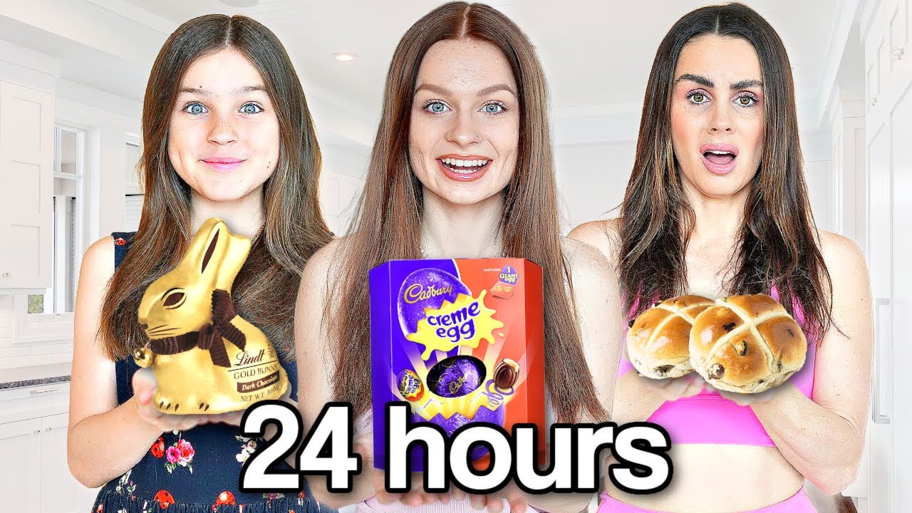 Eating ONLY EASTER FOODS for 24 HOURS!