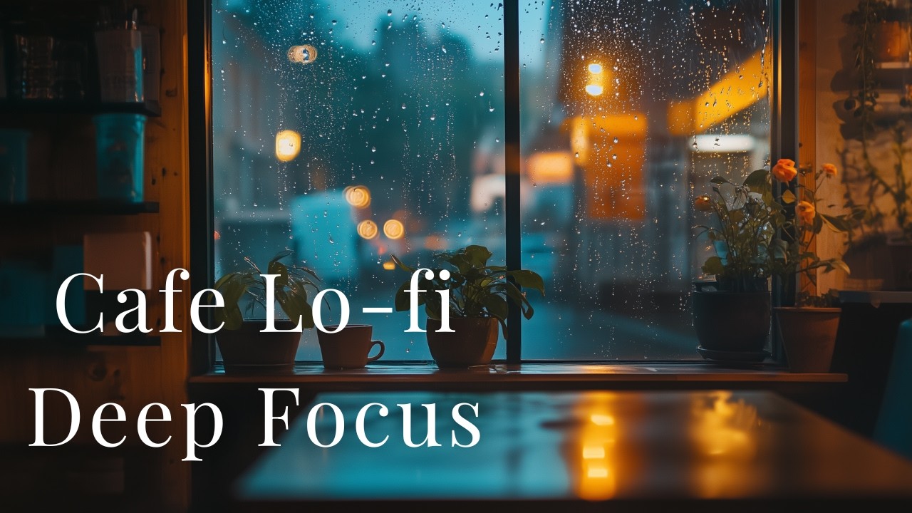 Cafe Lo-fi for Deep Focus ☕ Study & Work BGM (1 Hour)