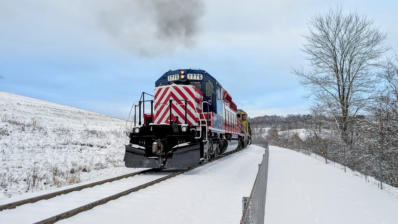 WE 1776 on the Westland Branch w/643 - 12/2/2025