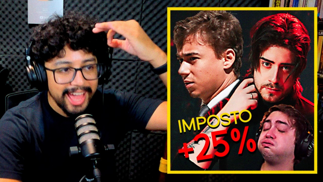 NIKOLAS vs CELLBIT E ALANZOKA: IMPOSTO DE 25% NOS ELETRONICOS É CULPA DOS STREAMERS?