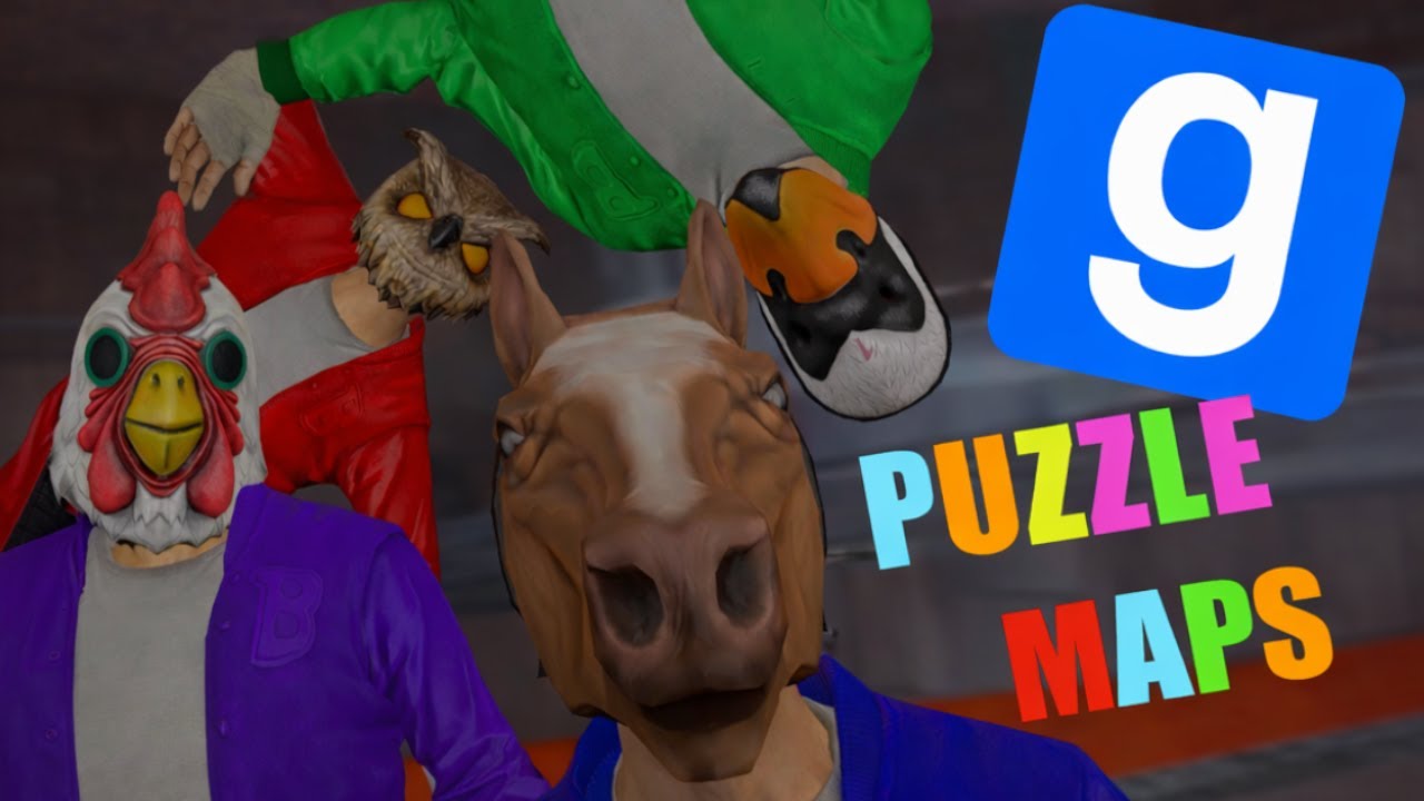 Przechodzimy najtrudniejsze zagadki w GMOD PUZZLE MAPS #2