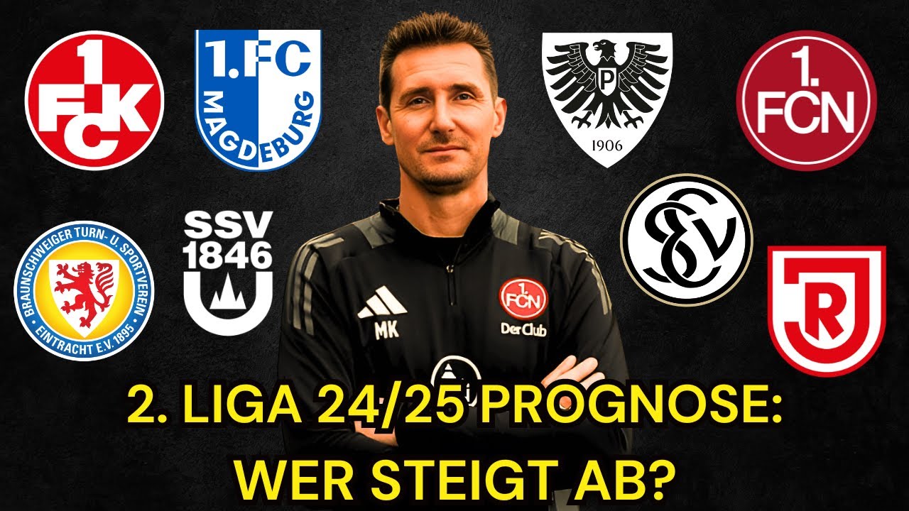 2. Liga 24/25 Abstiegsprognose: Wer steigt ab?