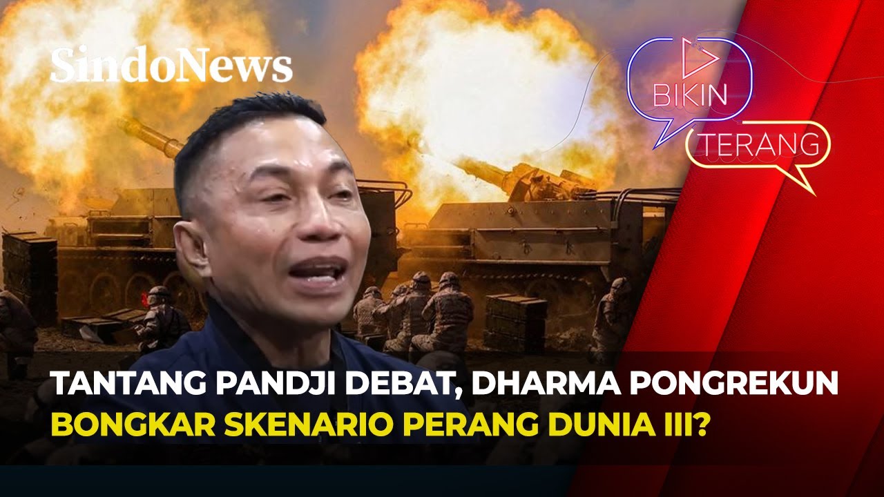 [FULL] Dharma Pongrekun Tantang Pandji Debat, Singgung Skenario Gelap Perang Dunia III?|Bikin Terang