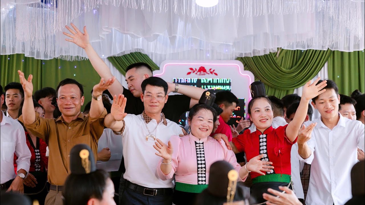 Ăn Chơi Nhảy Múa Tại Lễ Thành Hôn : Trung Công - Ngọc Hiêng Tại Bản Liềng Xã Púng Bánh 23 - 02 -2026