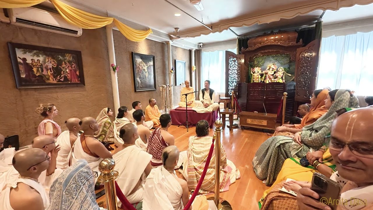 Radhanath Swami Initiations | 20 June 2025