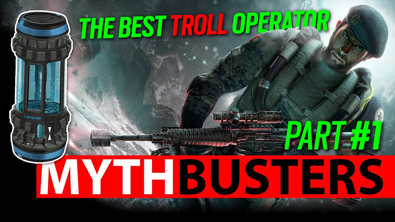 Tubarao Mythbusters Part #1 - The Best Troll Operator - Rainbow Six Siege