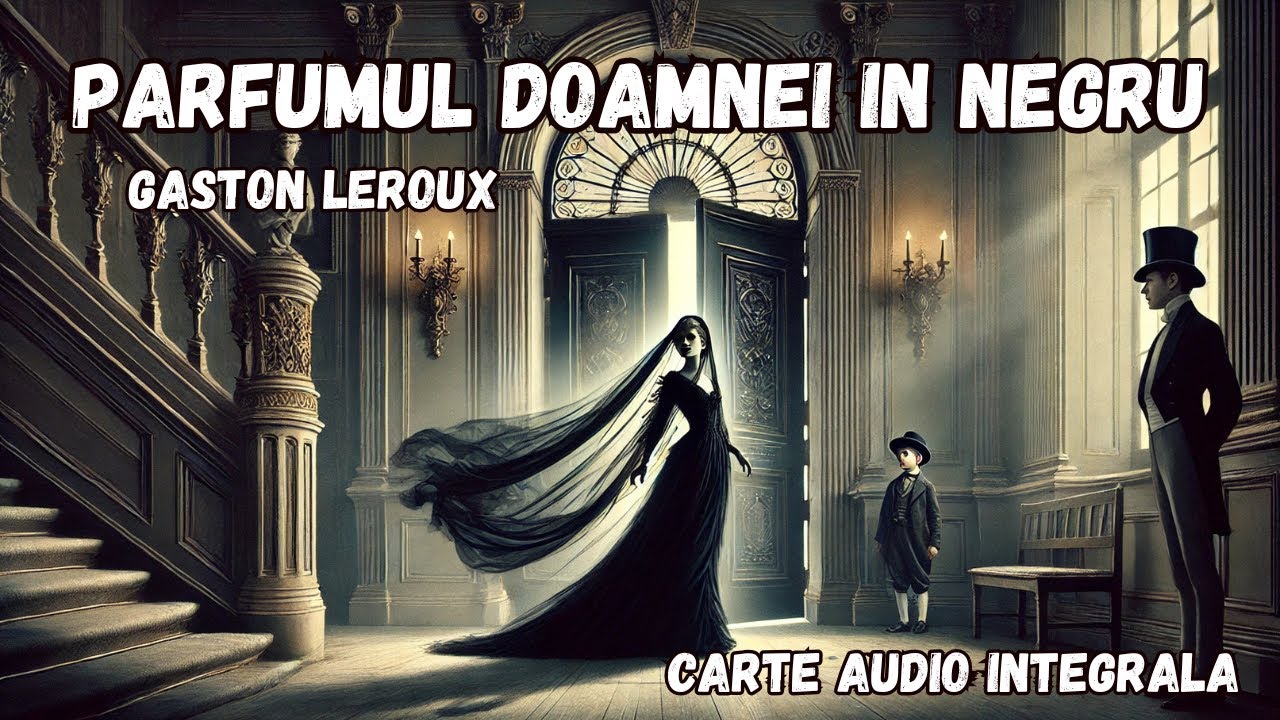 Parfumul doamnei in negru, de Gaston Leroux,  carte audio integrala,  audiobook in romana