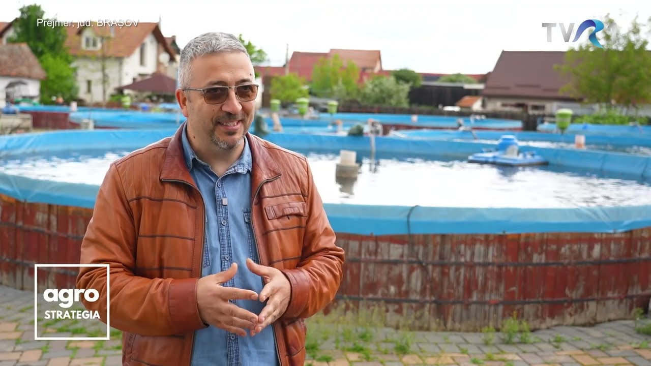 Păstrăvăria cu bazine circulare. Afacerea lui Adrian Bodea la Prejmer, în jud. Brașov