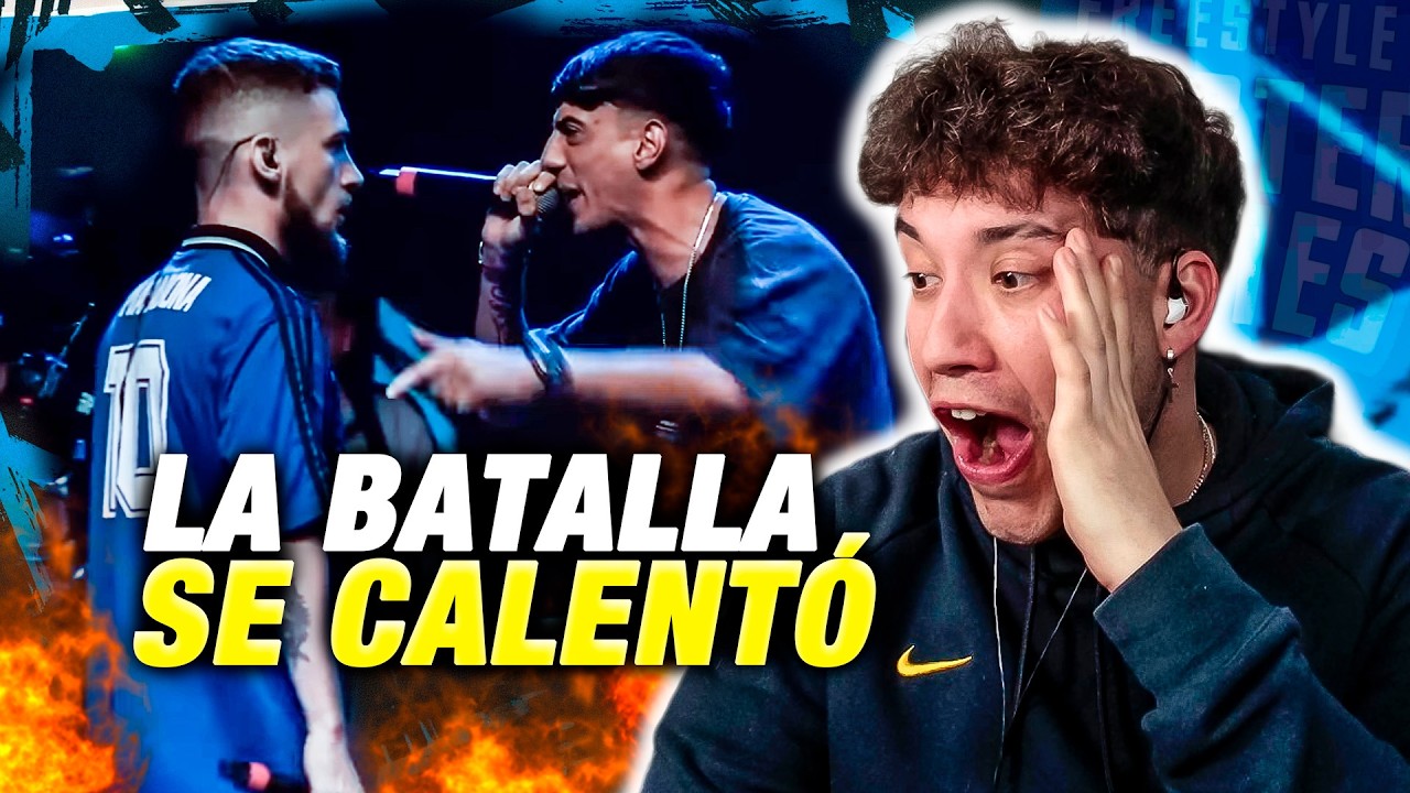 DYBBUK CALENTÓ MUCHO A STUART Y SE PRENDIÓ LA BATALLA - FMS ARGENTINA J04 REACCIÓN KAPO 013
