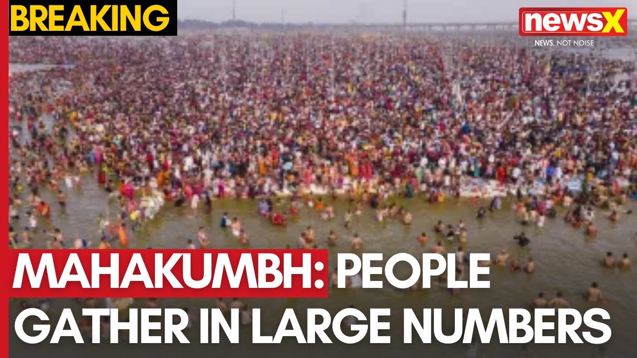 Maha Kumbh: People Gather In Large Numbers To Take Holy Dip On The Occasion Of Maha Shivratri