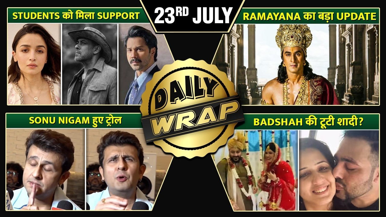 PM Modi's Big Assurance, Salman Khan & Alia Bhatt Support Students | Ramayana SDCC Update - Top 10