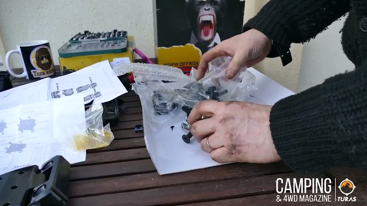 TURAS Land Rover Build - Replacement Hinges for Land Rover Defender from The Offroad Monkeys