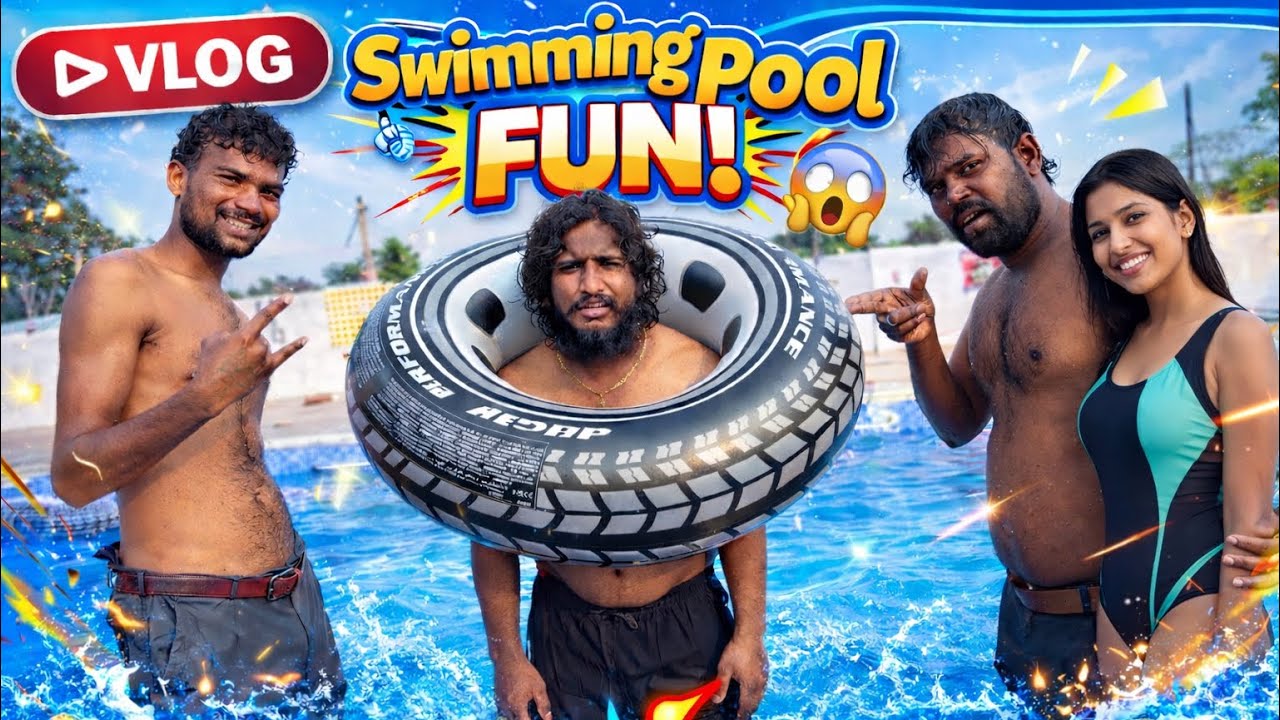 Swimming Pool la Mamaba ni potu potu munchinam | Mamba & Sai, Rahul Full Comedy😂| @Escobarboys_roy |