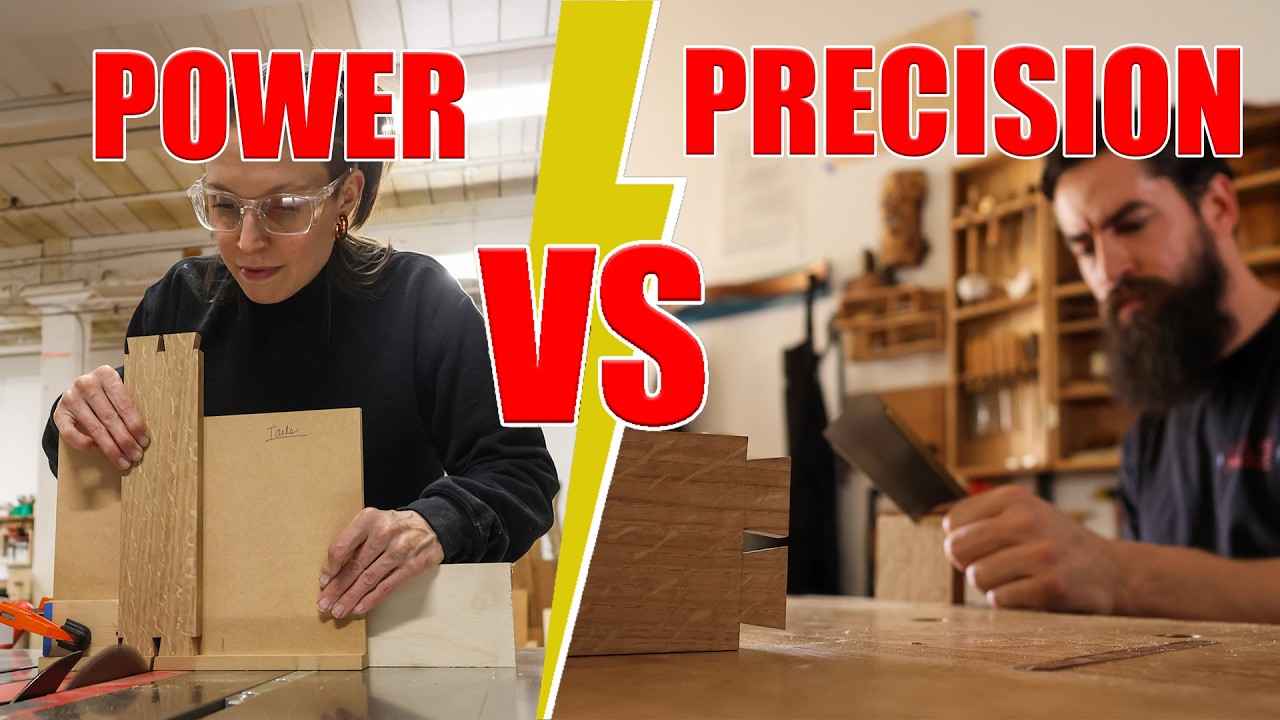 The Great Dovetail Race: are machines REALLY faster?