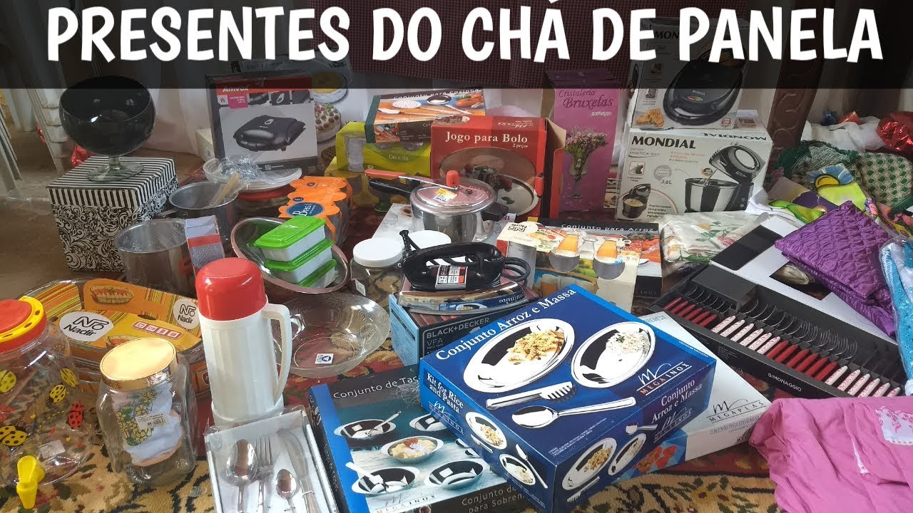 Presentes do chá de panela 🙏❤️😍