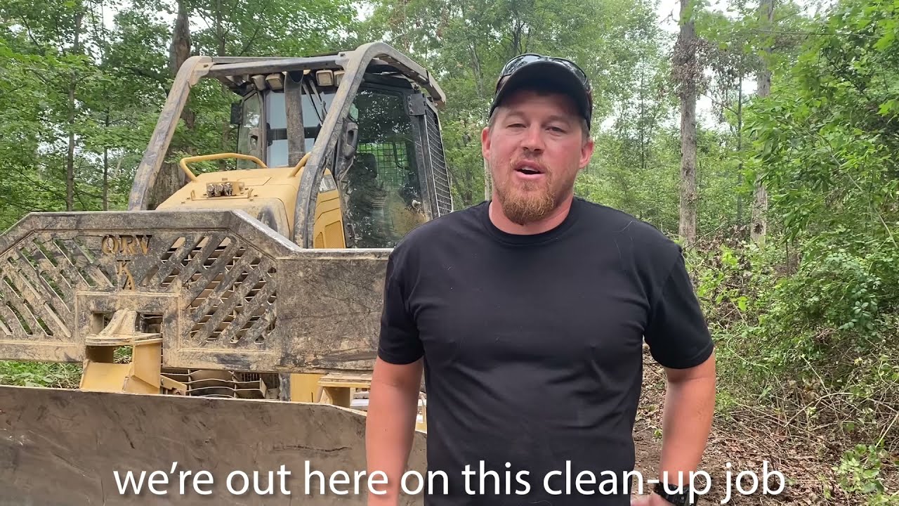 Cleanup Process after a Timber Harvest