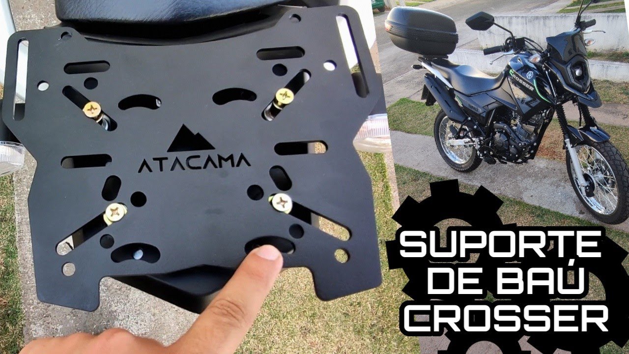 SUPORTE DE BAÚ ATACAMA PARTS PARA YAMAHA CROSSER 150!