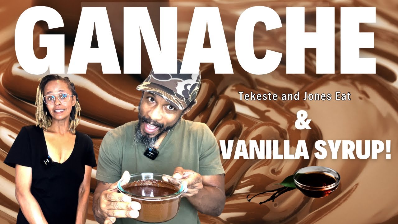 Quick, Easy, Healthy Homemade Chocolate Ganache & Vanilla Syrup