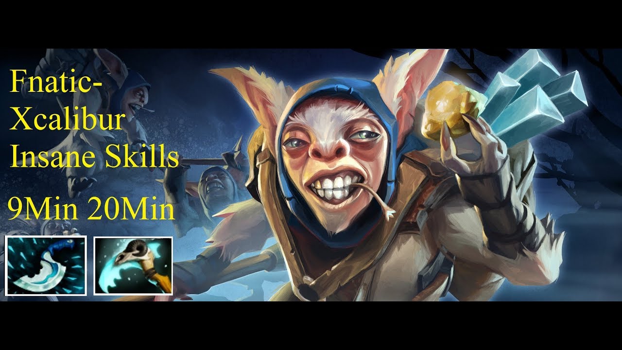 Fnatic-Xcalibur Insane Meepo Micro Control skills 20MIN GG