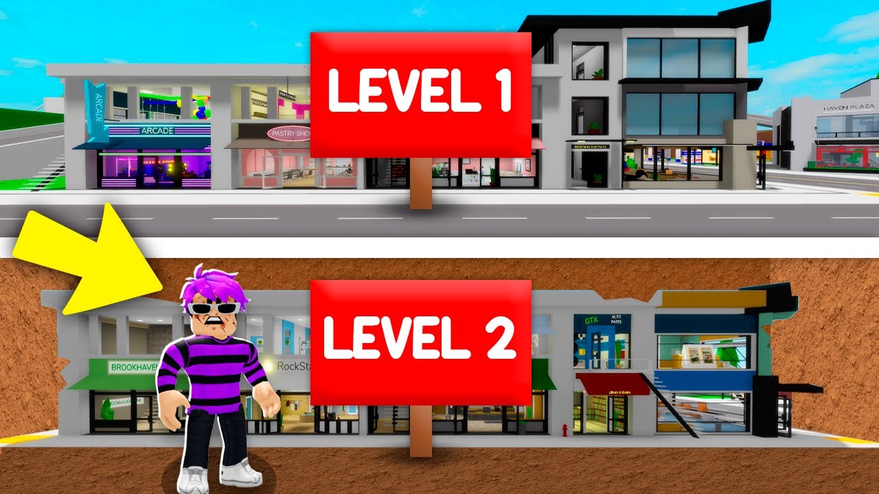 The LEVELS SPLIT BROOKHAVEN RP