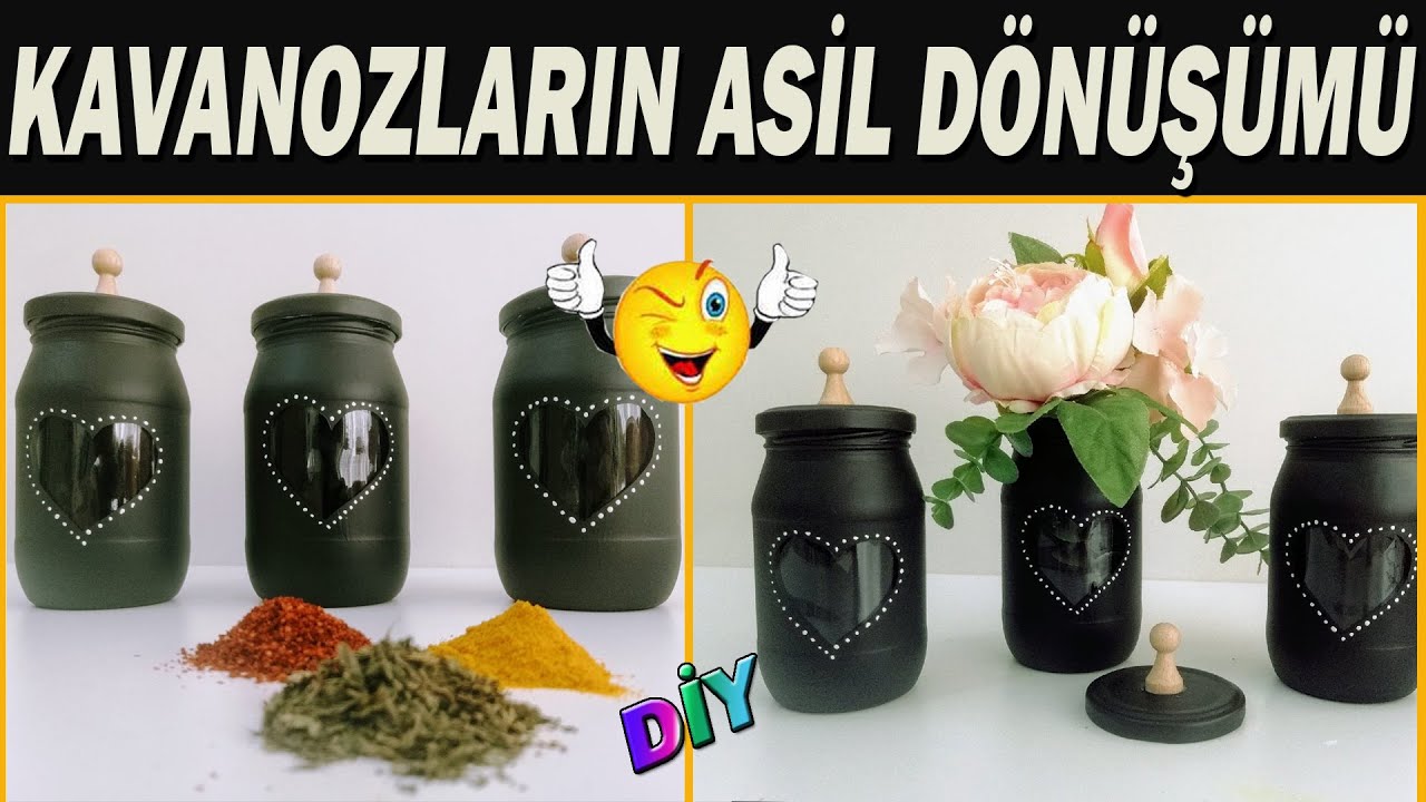 Kavanozları Değerlendirme | Ruvi Decoration
