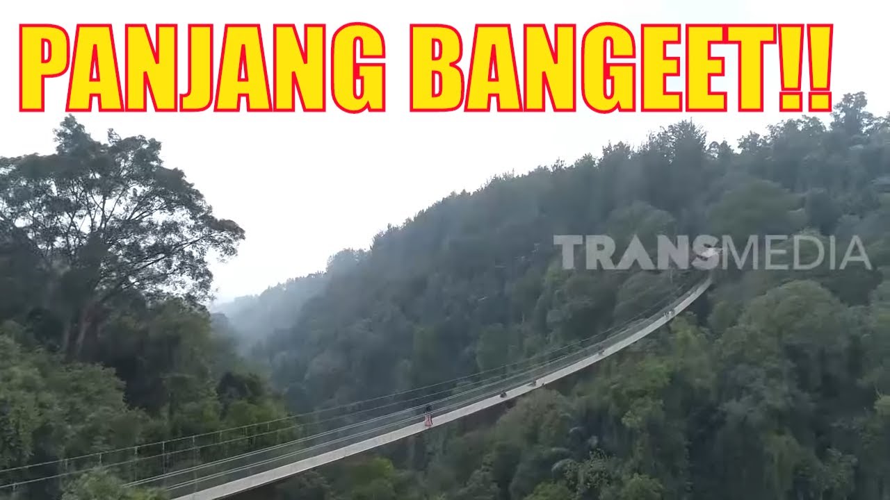 Menikmati Keindahan Dari JEMBATAN  TERPANJANG di Situ Gunung | RAGAM INDONESIA (05/03/20)