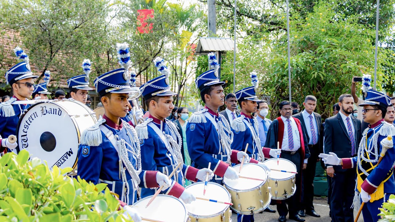 Sri Lanka National Anthem | By Taxila Central College Western Brass Band