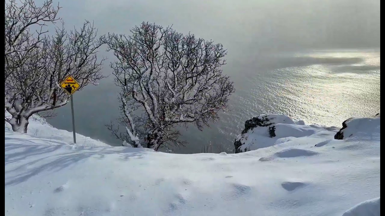 Ялта сегодня — море снега! Огромные сугробы завалили ЮБК. Крым декабрь 2025