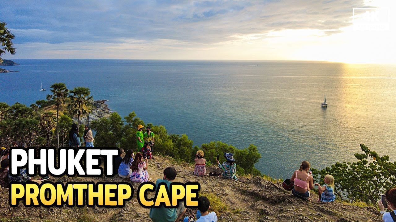 Walking and hiking at PROMTHEP CAPE Sunset Viewpoint Phuket 2022 [4K]