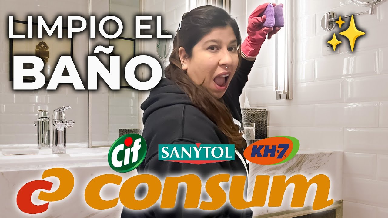 Limpieza con Primeras Marcas del supermercado CONSUM 🧼✨ ¿De verdad limpian así mi baño?