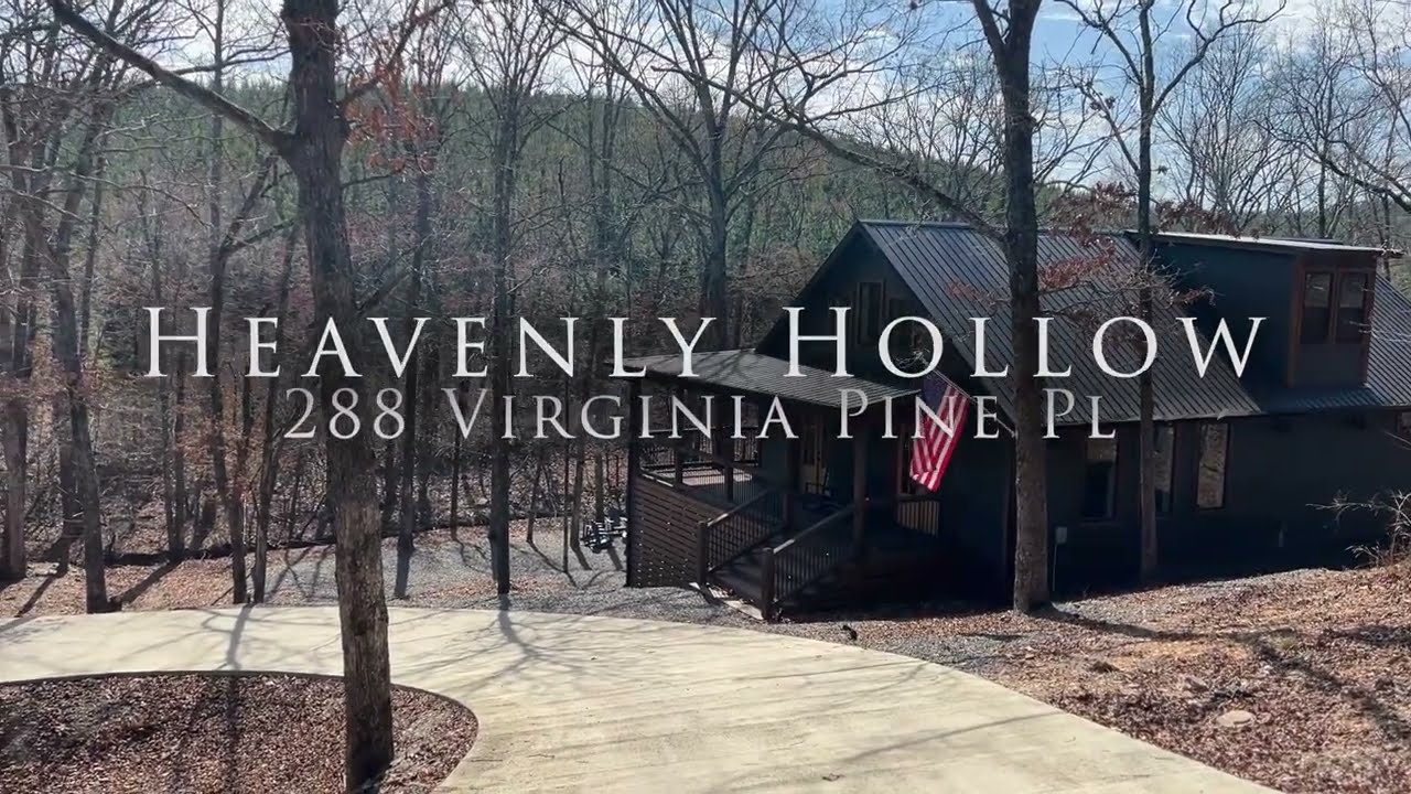CREEK! Heavenly Hollow - 288 Virginia Pine Pl - Buying or Investing in Broken Bow / Hochatown OK