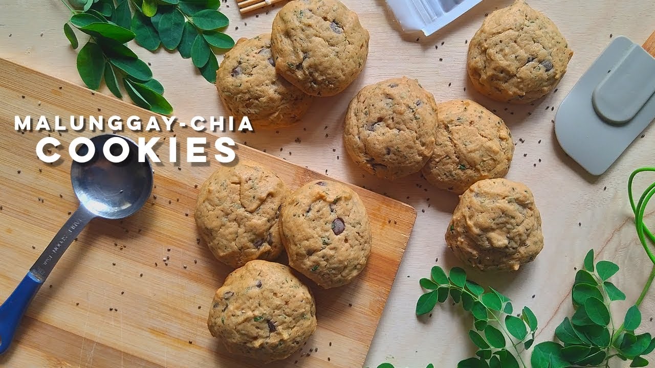 Malunggay Chia Cookies | Easy Malunggay Cookie Recipe
