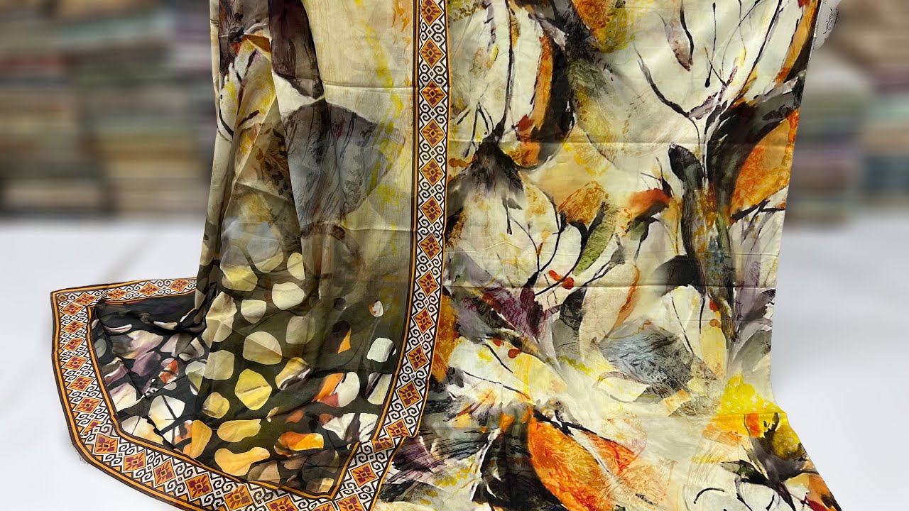 Premium Lawn Digital Print with Voile Dupatta | Original Omre | New arrivals | Eid Special