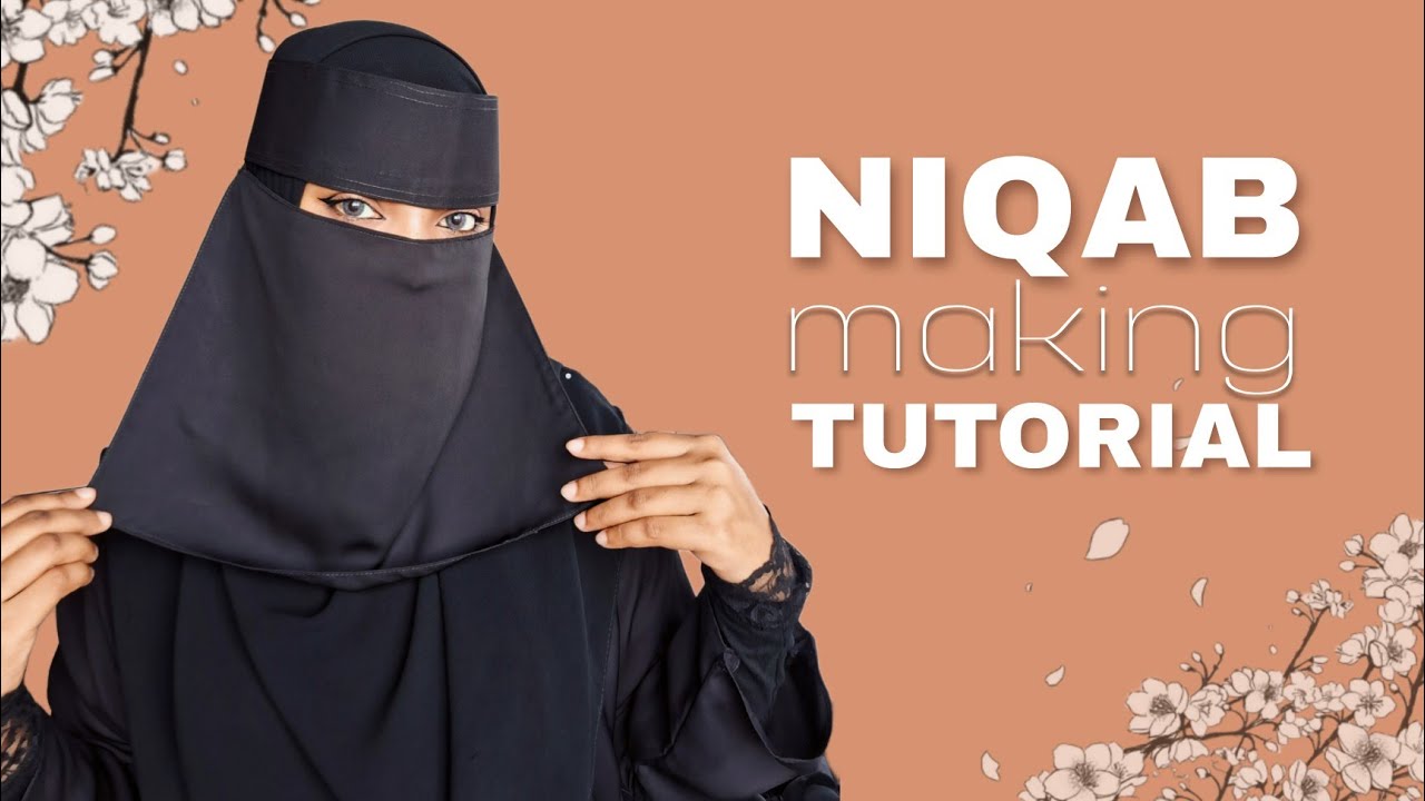 Part-01: Saudi Niqab Making Tutorial || How to Sew a Niqab || Sania Zahid