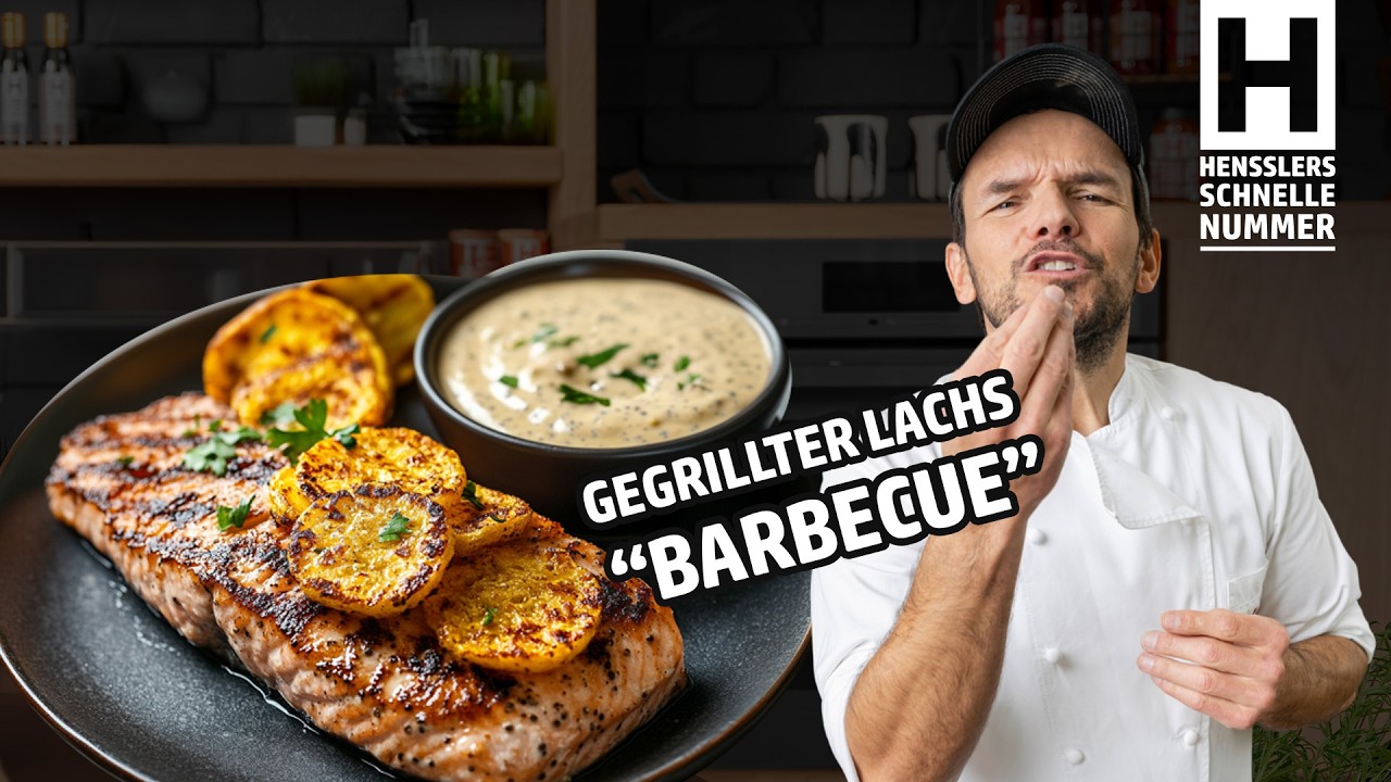 Schnelles Gegrilltes Lachsfilet 