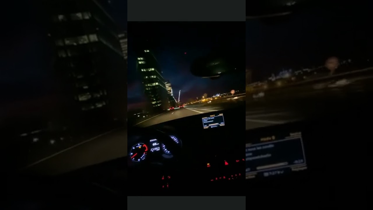 Beautiful Night #Drive In #marseille #france #shorts #youtubeshorts