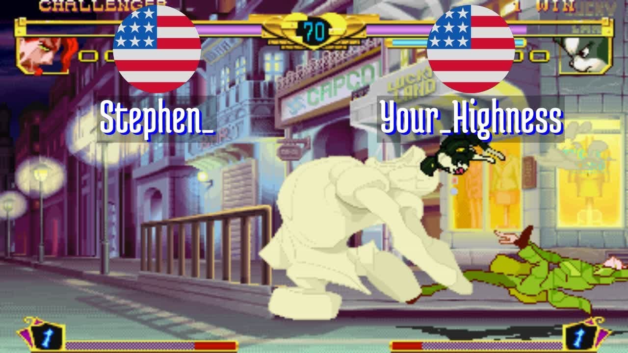 FT3 @jojobanr1: Stephen_ (US) vs Your_Highness (US) [JoJo HFTF jojoban Fightcade] Feb 8